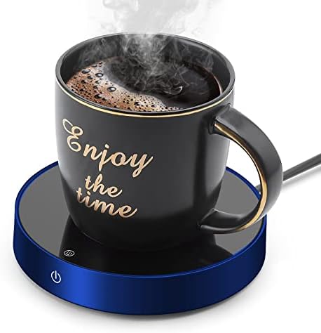  Coffee Mug Warmer And Smart Cup Warmer,Mug Warmer For Desk,Electric Beverage Warmer With 3 Temperature Settings With Auto On/Off, Auto Power-Off Protection, Candle Wax Cup Warmer Heating Plate