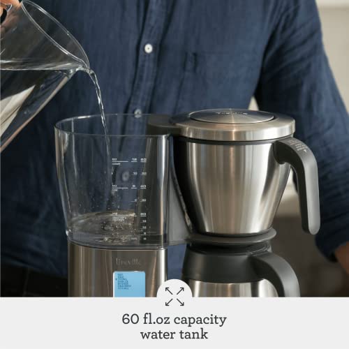 Breville Precision Brewer Thermal Coffee Maker, 60 Oz. Brushed Stainless Steel, BDC450BSS