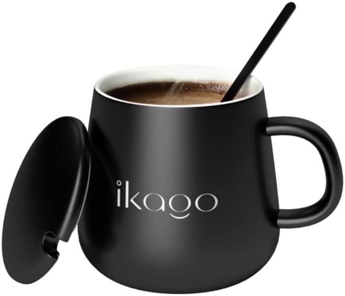  Smart Temp Control Coffee Mug Warmer Set, Best Birthday Gifts For Women&Men, Gift For Mother's&Father's Day/Birthday/Office Desk