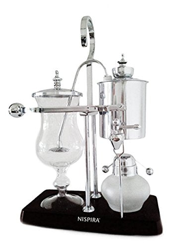  Vintage Belgian Belgium Luxury Royal Family Balance Syphon Siphon Coffee Maker Silver Color