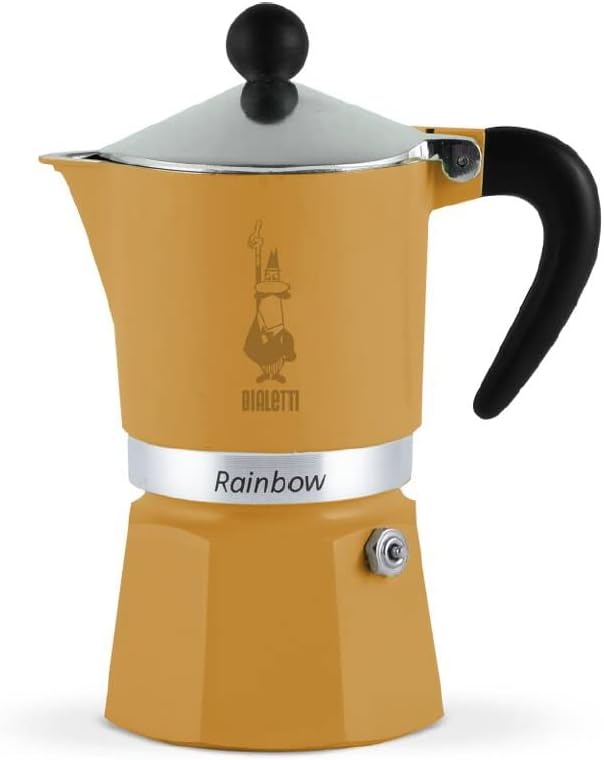 Bialetti - Moka Express Alpina: Iconic Stovetop Espresso Maker, Moka Pot 3 Cups (4.3 Oz - 130 Ml), Aluminium, Green