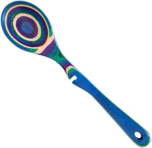  Ique Mumbai Collection 8" Spreading Knife In Colored Birch Wood