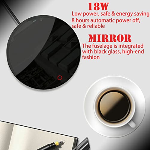  Mart Coffee Mug Warmer,SAINSWIN 2-Setting Coffee Cup Warmer For Office,Electric Mug Warmer For Tea,Coffee,Beverage,Milk,Cup Warmer Heating Plate Is For People (NO Mug Included)