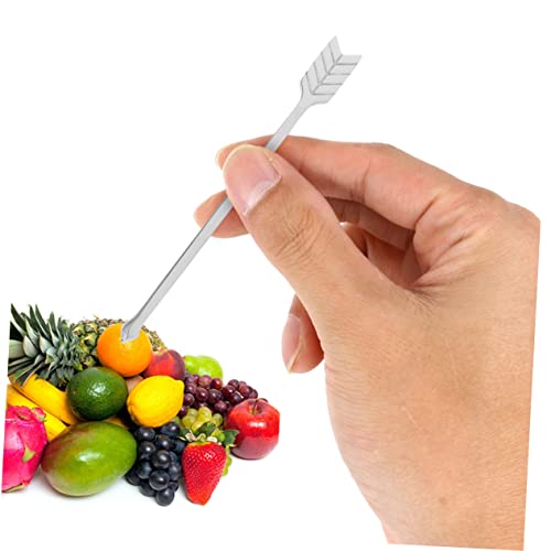  Toddmomy 1 Set Glass Stir Sticks Expresso Coffee Stainless Steel Set Condiment Spoon Beverage Stirrer Tiny Salt Spoon Resin Stirrer Coffee Stirrers Coffee Stirrer Holder Blender Fruit Fork