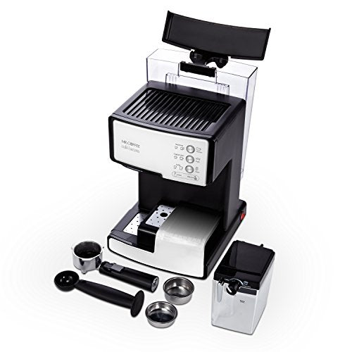Mr. Coffee® BVMC-ECMP1102 Cafe Barista Espresso Maker Machine, White