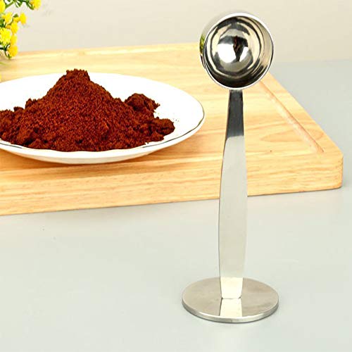  Hofumix Coffee Measure Spoons Tamper Spoons Espresso Spoons Coffee Scoop Kitchen Accessories For Coffee Beans, Flour, Milk Powder 2PCS
