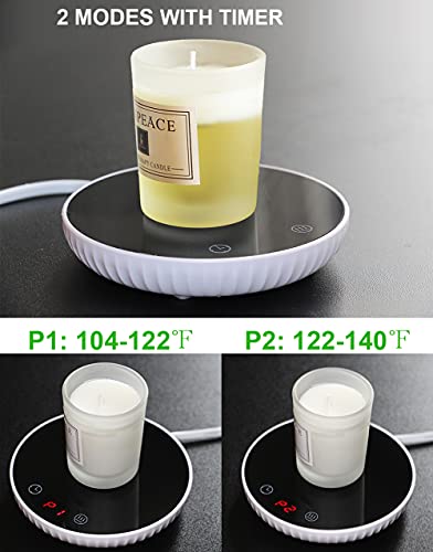  Candle Warmer, Coffee Mug Warmer, Warmer Plate For Wax, Jar, Desktop Cup Warmer Plate, Gift For Women