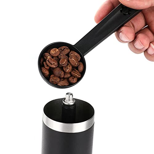  Manual Coffee Grinder With Adjustable Settings, Espresso To Coarse For Office, Home, Coffee Grinder For Drip Coffee, Espresso, French Press. For Coffee Maker. Black.Ceramic Cutter Head