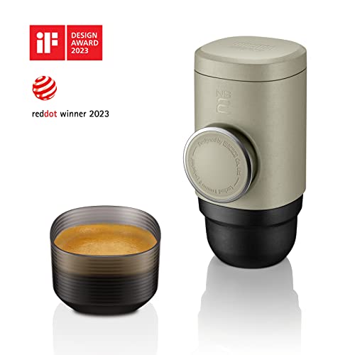 Wacaco Minipresso NS2 Portable Espresso Machine, New Generation Of The Minipresso NS, Manually Operated Coffee Maker, Compatible With Nespresso Original Capsules And Compatibles (NS Capsules)