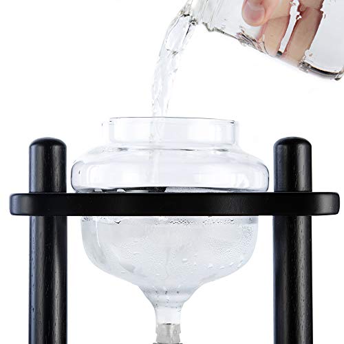  Cold Brew Maker I Ice Coffee Machine With Slow Drip Technology I Makes 6-8 Cups (32oz), Large Capacity Cold Brew Coffee Tower, Black