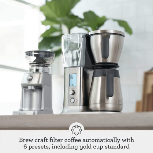 Breville Precision Brewer Thermal Coffee Maker, 60 Oz. Brushed Stainless Steel, BDC450BSS