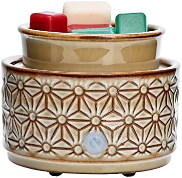  Candle Warmer Mug Warmer On Desk Heating, Electric Warmer For Home & Office (White)