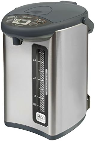  CD-WHC40XH Micom Water Boiler & Warmer, 135 Oz, Stainless Gray