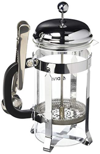  French Press Coffee Maker - 34 Ounce, 8 Cups, Clip Spoon And 2 Bonus Filter Included By Divlor