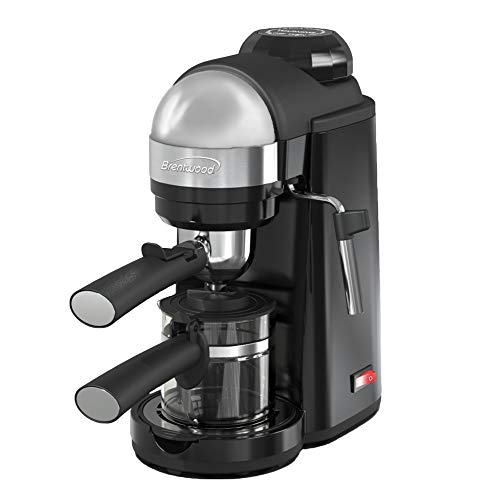  GA-135BK Espresso And Cappuccino Maker, 4 Servings, Black