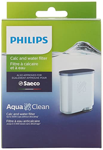  Hilips 3200 Series Fully Automatic Espresso Machine W/Milk Frother, Black, EP3221/44 With Philips Saeco AquaClean Filter Single Unit, CA6903/10