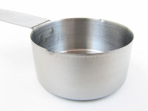  (1) Chef Craft Stainless Steel Silver Coffee Scoop/ Measure Spoon 1/8" #Cc-21043