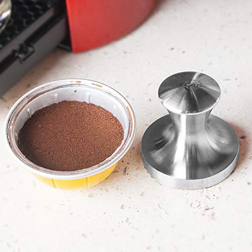  Stainless Steel Espresso Coffee Tamper Filling Tool Compatible With Nespresso Vertuoline Original Pods 45mm