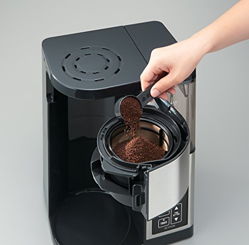  EC-YTC100XB Coffee Maker, 10-Cup, Stainless Steel/Black