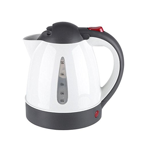  Car Electric Kettle, Haofy Portable 12V 1000ml Large Capacity Electric Kettle, Auto Shut Off Travel Kettle Car Water Heater For Hot Water Tea Coffee Making