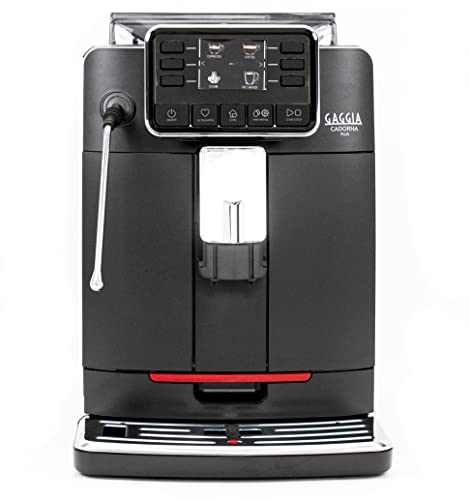 Gaggia Cadorna Barista Plus Super-Automatic Espresso Machine, Black, Medium