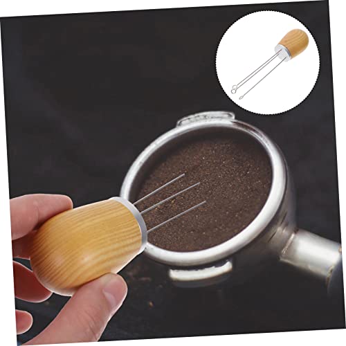  Uonlytech Coffee Cloth Needle Handheld Coffee Mixer Espresso Mixer Coffee Stirrer Egg Scrambler Hand Mixer Espresso Shots Espresso Stirrer Espresso Coffee Stirrer