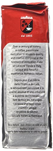 LAVAZZA Italian "Qualita Rossa" Ground Espresso (1 Case = 20 X 8.8 Oz Bricks)