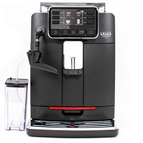 Gaggia Cadorna Milk Super-Automatic Espresso Machine, 60.8 Fluid Ounces, Black, Medium
