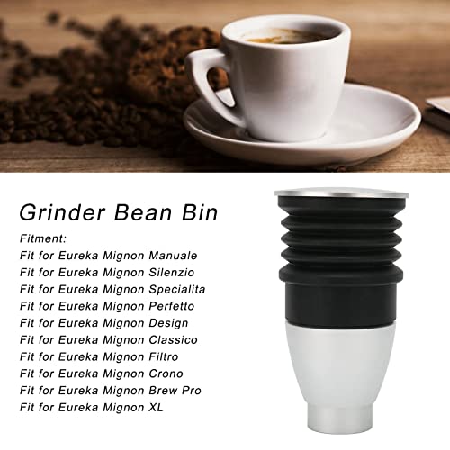  Grinder Single Dose Hopper, 60g Grinder Blowing Bean Bin Aluminium Alloy Coffee Grinder Cleaning Tool For Eureka Mignon, Coffee Grinder Accessories Coffee Grinder Parts For Household Restaurant(#2)