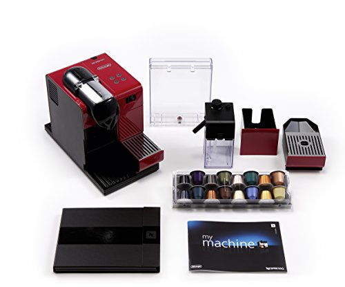 Nespresso Delonghi Lattissima Capsule Espresso/cappuccino Machine - Black - EN520B