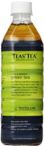  Unsweetened Pure Green Tea, 16.9 Oz