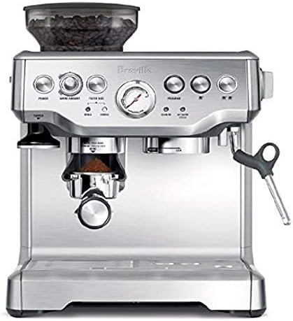 Breville RM-BES870XL Barista Express Espresso Machine,15 Ounces Brushed Stainless Steel (Renewed)