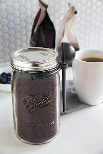  Coffee Spoon Clip For Wide Mouth Mason Jars, 6"