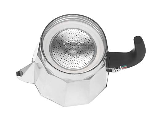  OGNANA Italy Mocha, 3 Cups, Silver