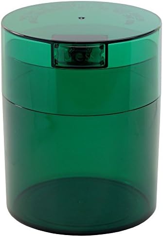  The Ultimate Vacuum Sealed Coffee Airtight Container, 1/2-Pound, Black
