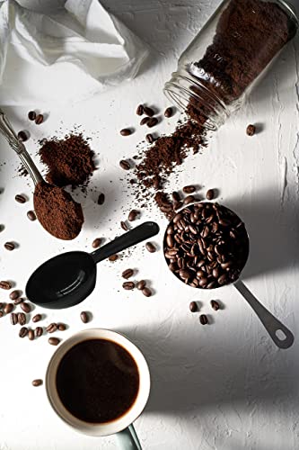  6 Pcs Plastic Coffee Measuring Spoons Tablespoon Coffee Scoop Short Handle Scoops For Coffee Spices Tea Sugar