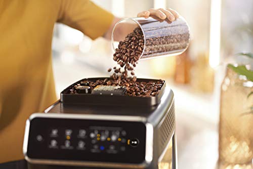  Hilips 3200 Series Fully Automatic Espresso Machine W/Milk Frother, Black, EP3221/44 With Philips Saeco AquaClean Filter Single Unit, CA6903/10