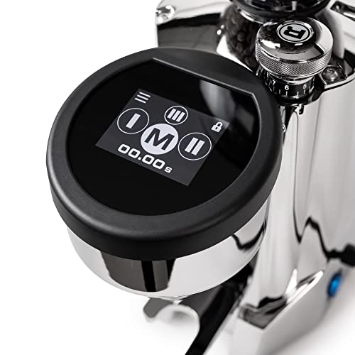  Ocket Espresso Fausto Touch Espresso Grinder, Chrome