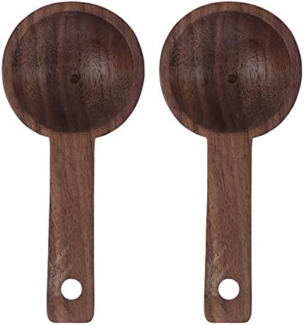  Coffee Spoon, Wooden Tablespoon Measuring Spoon Walnut Teaspoon Coffee Accessories For Coffee Tea Sugar Dlour Spices(1 Pc)