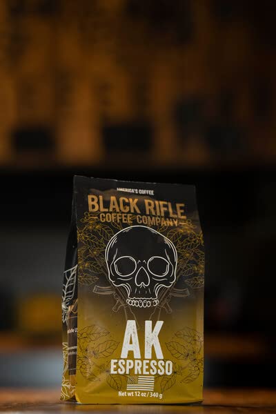  , AK-47 Espresso,100% Arabica Coffee,Colombian Supremo Roasted Dark, Whole Bean 12 Oz Bag