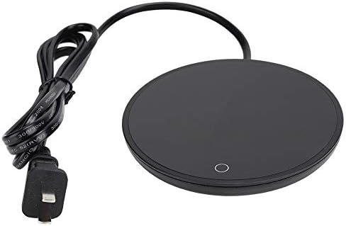  Coffee Mug Warmer Beverage Warmer Plate Desktop Heated Coffee Tea Waterproof Touch For Coffee Tea Milk(US-Red)