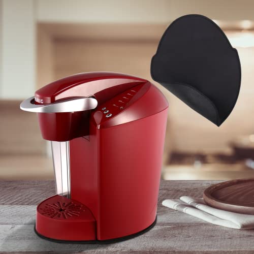  Coffee Maker Mover For Keurig K-Classic Coffee Maker,Slide Mat Sliding Mats Coffee Maker Mover Mixer Slider For Keurig Single Serve K-Cup Pod Coffee Brewer (Black)