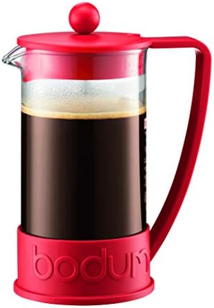 Bodum Brazil French Press Coffee Maker, 1.5 Liter, 51 Ounce, Black & BISTRO Blade Grinder, Electric Blade Coffee Grinder, Black