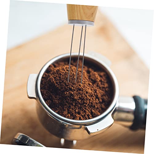  Uonlytech Coffee Cloth Needle Handheld Coffee Mixer Espresso Mixer Coffee Stirrer Egg Scrambler Hand Mixer Espresso Shots Espresso Stirrer Espresso Coffee Stirrer