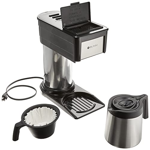 BUNN® BT BT Speed Brew 10-Cup Thermal Carafe Home Coffee Brewer, Black