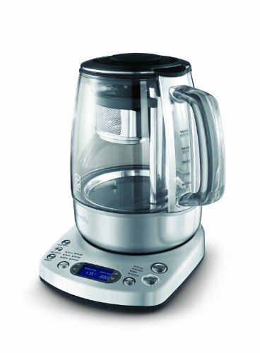  Breville Tea Maker, Brushed Stainless Steel, BTM800XL,Silver