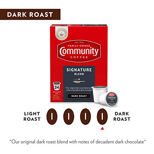  Signature Blend 72 Count Coffee Pods, Dark Roast, Compatible With Keurig 2.0 K-Cup Brewers, 12 Count (Pack Of 6)