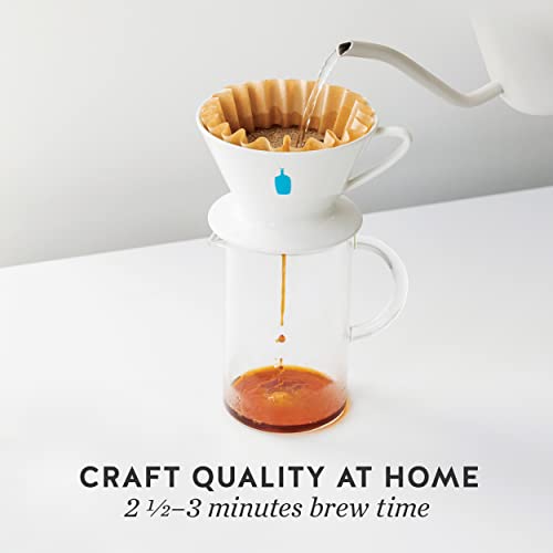  Pour Over Coffee Ceramic Dripper, White, 1 CT