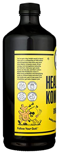  Ade Organic Ginger Lemon Kombucha, 48 FZ