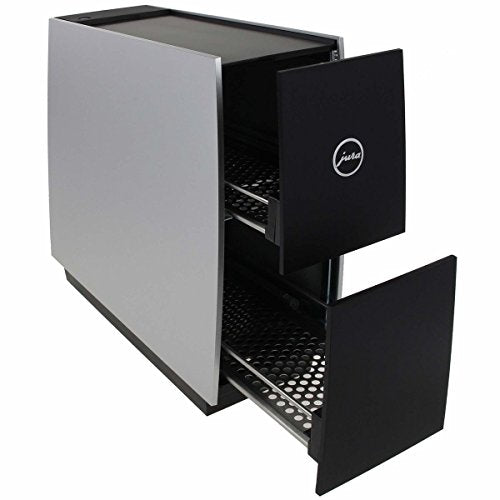 Jura 15145 Automatic Coffee Machine WE8, Chrome 72229 Cup Warmer, Black